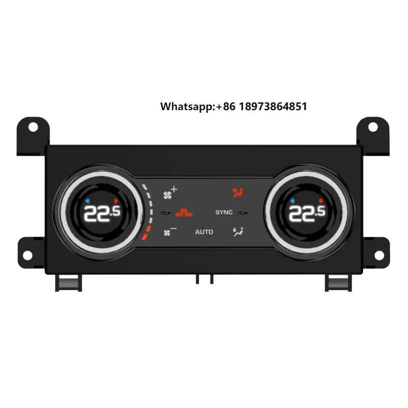 

Car AC Panel Switch Control Rear Air Conditioner Bcak Seat Climate Control for Range Rover Vogue L405 13-17 Temperature Change