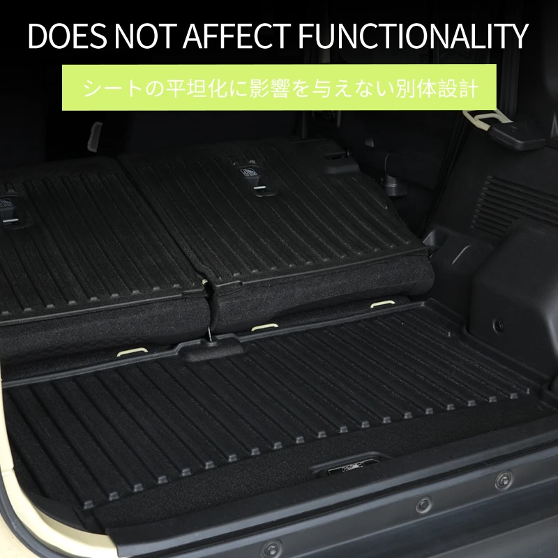 TPE الجذع حصيرة الخلفي الجذع منصات التمهيد الحصير مقاوم للماء مقاومة للاهتراء تعديل الداخلية اكسسوارات السيارات ل جيمي Jb64 Jb74 2025