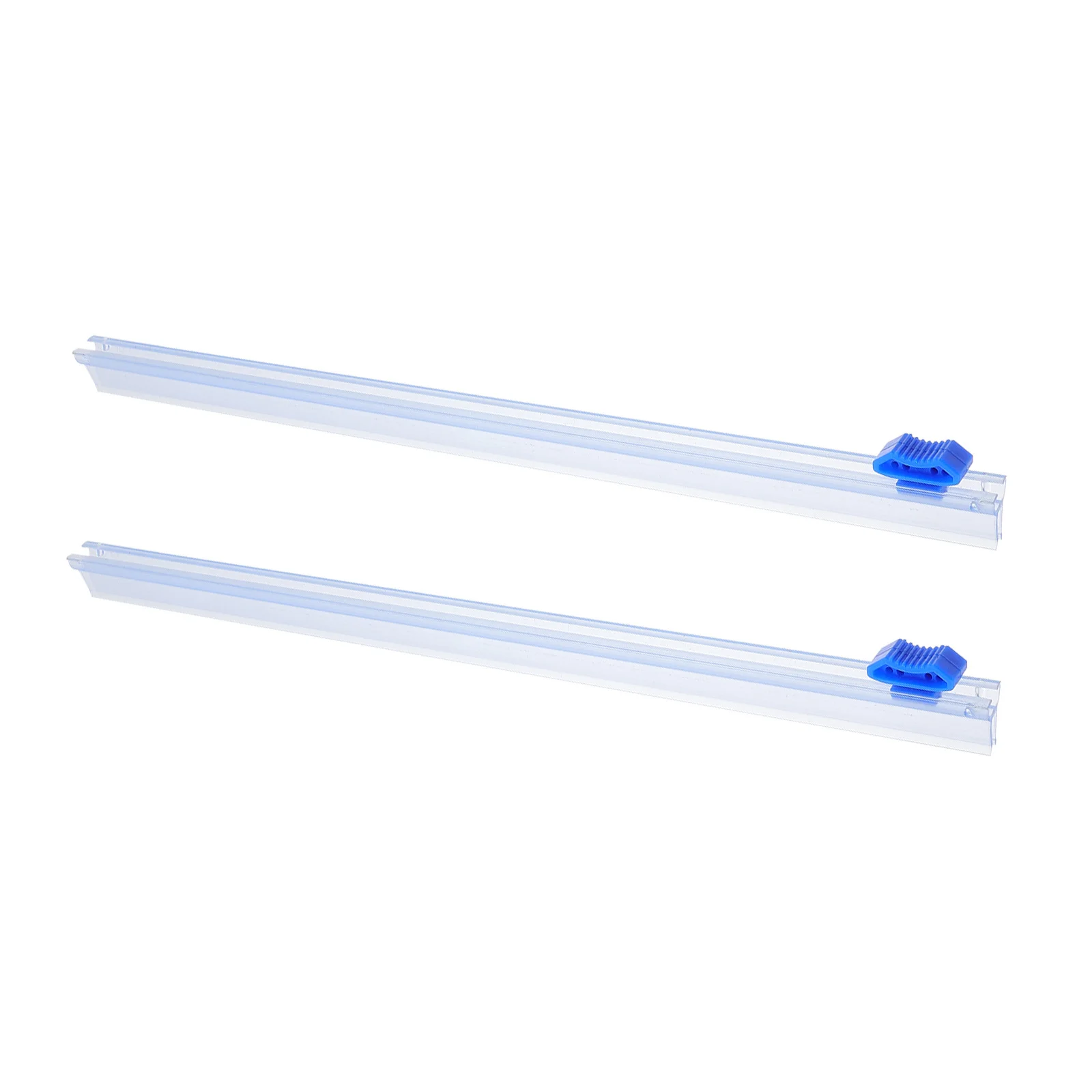 2Pcs Plastic Wrap Dispenser Sliding Knife Cling Film Cutter Roll Blades Kitchen Use Food Packing Film Cutter