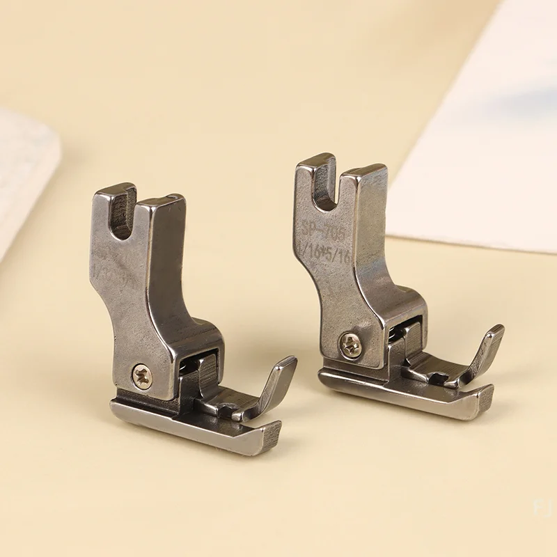 

[YU]SP-705 Curling Edging High And Low Left Compensated Folder Presser Foot Binder Auxiliary Foot For Sewing Machine Accessories