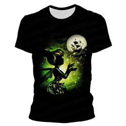 Boy Girl Kids T-shirts Summer Short Sleeve T Shirt For Men Women Tinker Bell 3D Print Cartoon Anime Children Clothing Tee