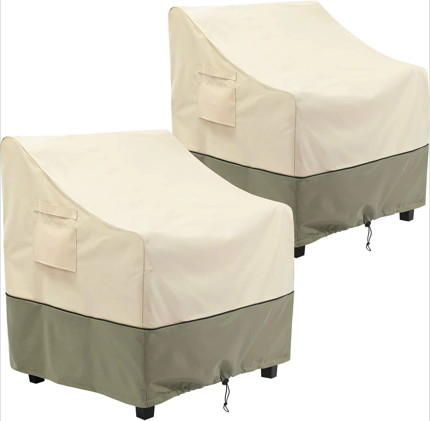

Outdoor Furniture Patio Chair Covers Waterproof, Lounge Deep Seat Cover, Lawn Furnitures Covers Fits up to 32W x 37D x 36