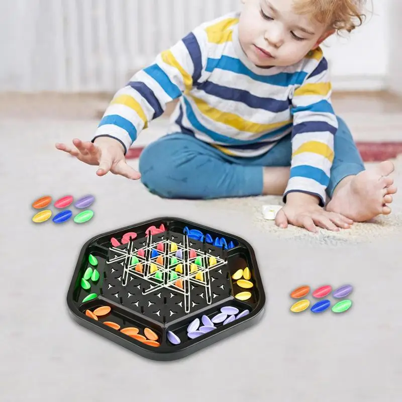 Snake Ladder Board Game 4 In 1 Educational Toy For Adults And Kids Chain Snake Flying Chess Checkers Chess Interactive Game For