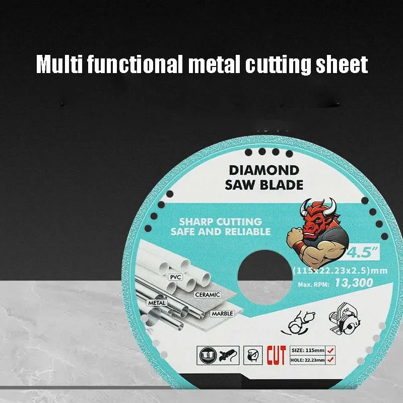 

Diamond Stainless Steel Multifunctional Cutting Blade Ceramic Tile Marble Jade Ceramic Saw Blade Sharp and Non Collapsing Edge