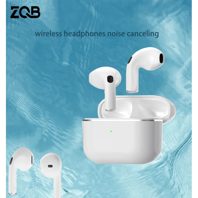 ZQB A6 TWS Earbuds Noise Cancelling high quality Wireless Earphones Bluetooth tws bluetooth earphone Touch Sport Headset