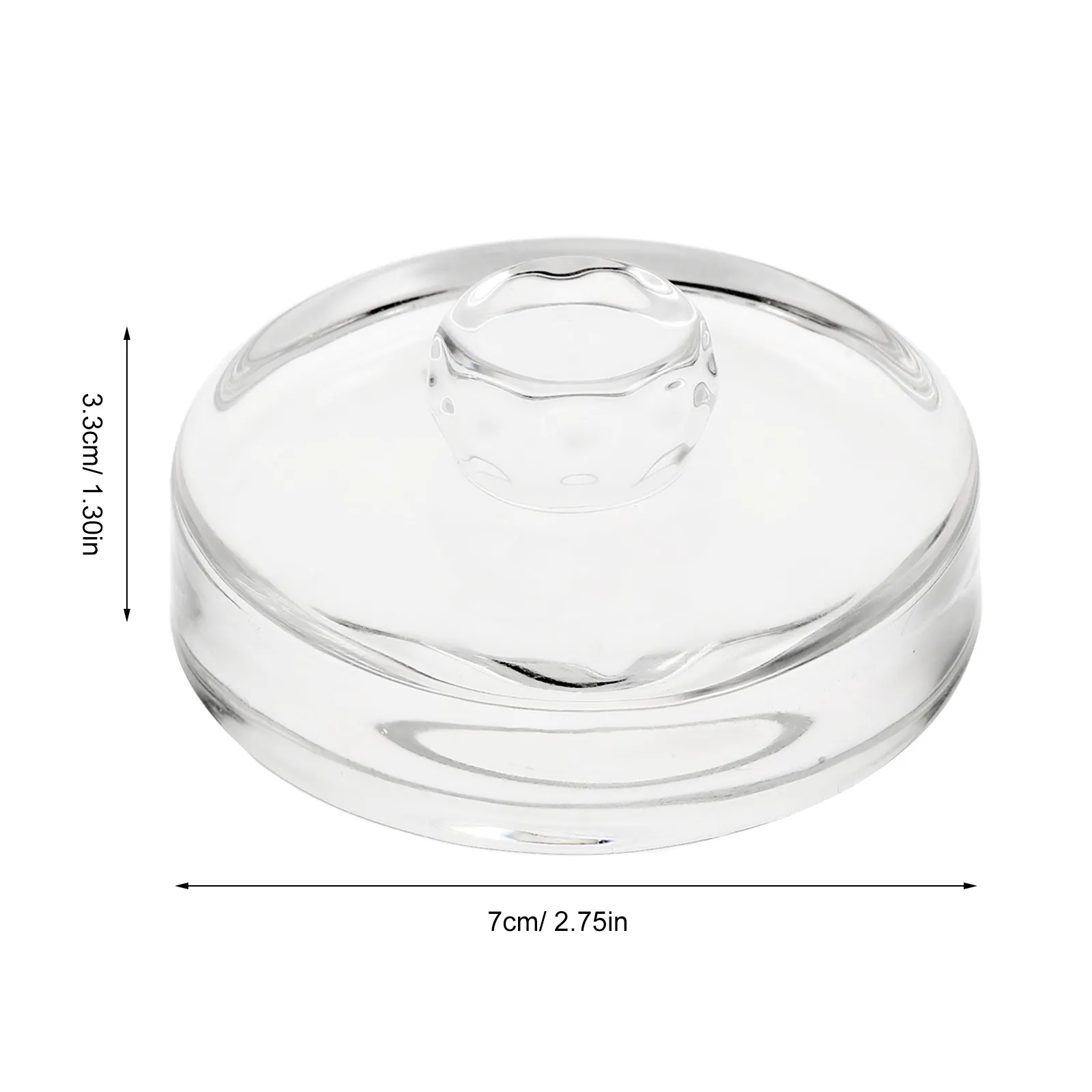 Glass Fermentation Press Stone Heavy Weight for Stable Fermenting Natural Compression Tool for Brewing Containers Perfect Stone