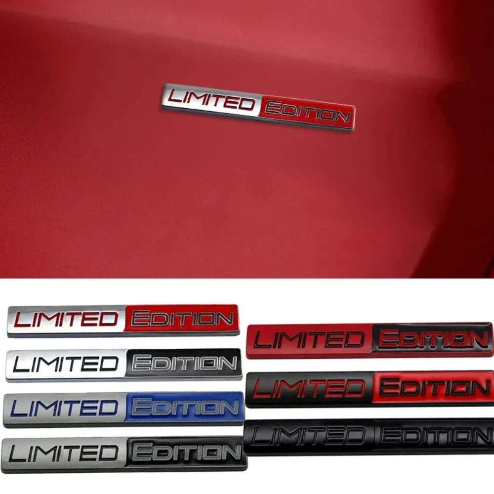 

Металлическая наклейка с логотипом LIMITED EDITION, эмблема на переднюю решетку автомобиля, наклейка для Honda Audi VW Ford Hyundai BMW KIA, наклейка на багажник автомобиля