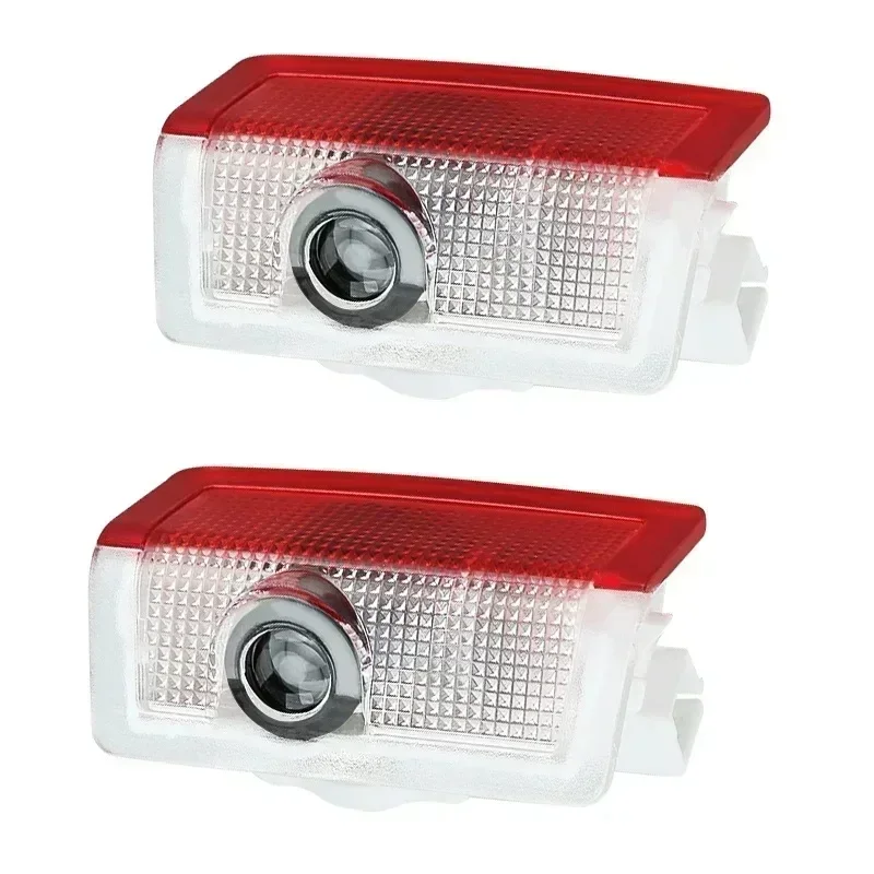 

2pcs Car door welcome light logo Emblem For Mercedes Benz A C E GLC GLA GLE GLB Class W177 W205 W212 W213 X253 X156 W166 X247