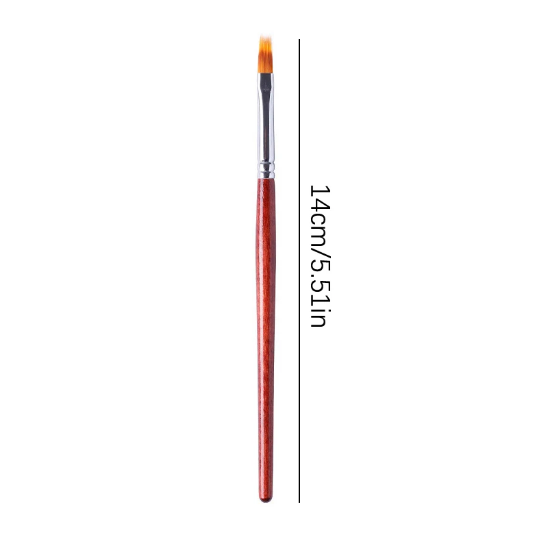 Ensemble de pinceaux à ongles dégradés en acrylique, stylo de photothérapie, outil d'art d'ongle, stylo pour la conception d'ongle, brosse à fil, embauHalo, 1PC