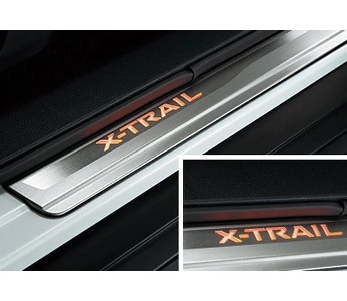 

Car Accessories Door Sill Sticker Cover Scuff Plate Door Sill LED Light For Nissan X-Trail XTRAIL 2014-2020 Genuine Parts