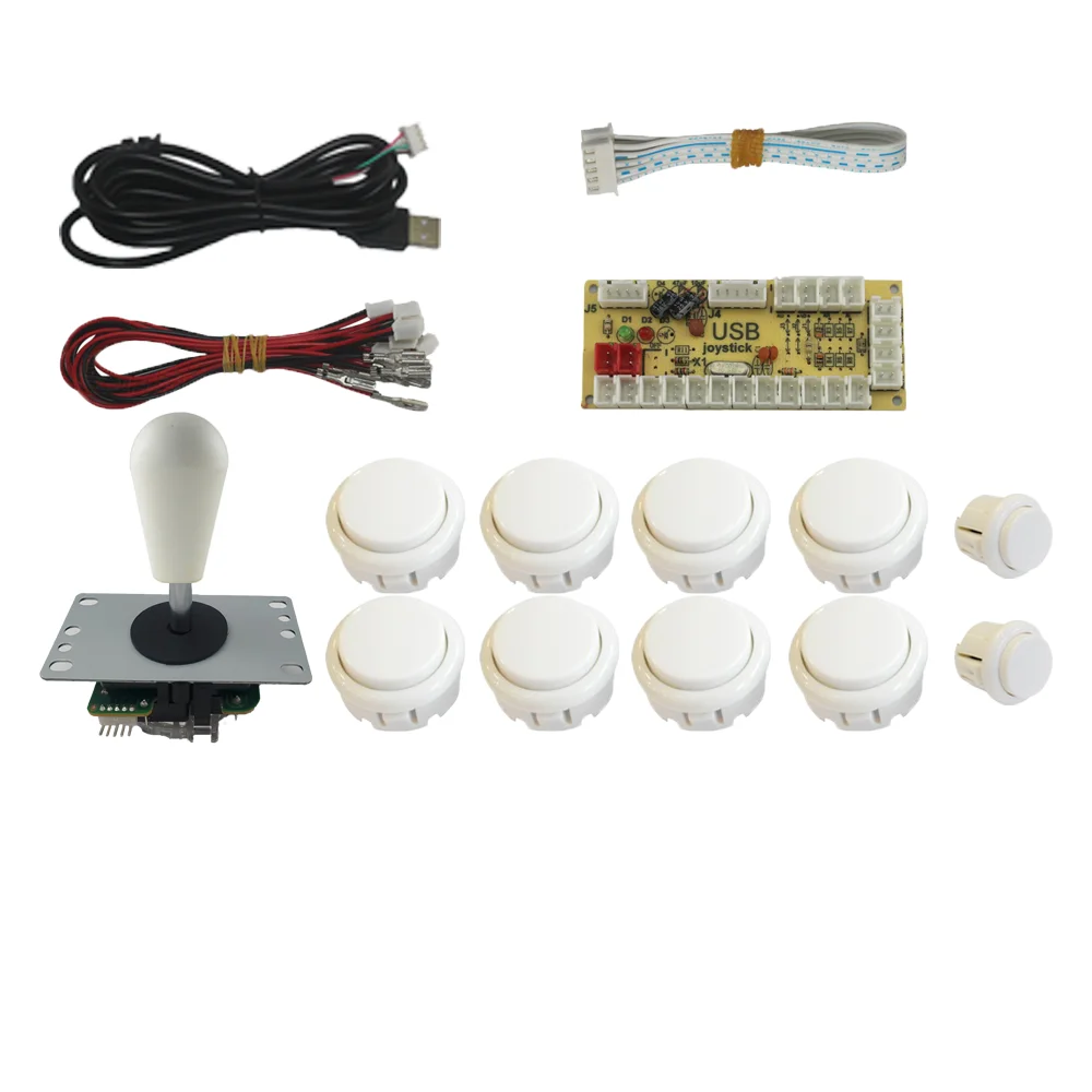 Arcade Game Machine Kit DIY, Placa de Circuito Joystick, USB, Chip Board PC, Controle Joystick Pandora, Cartão Pequeno