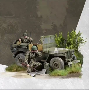 

1/35 фигурка модели из смолы GK, несобранный и Неокрашенный комплект