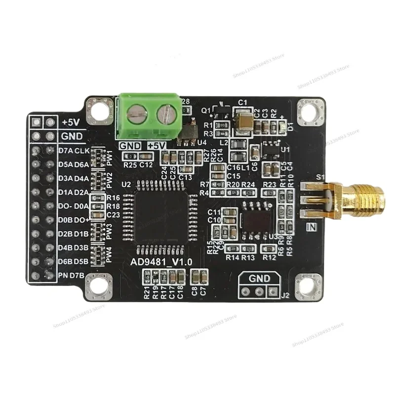 For AD9481 module 8-bit parallel high-speed ADC data collection analog-to-digital converter module