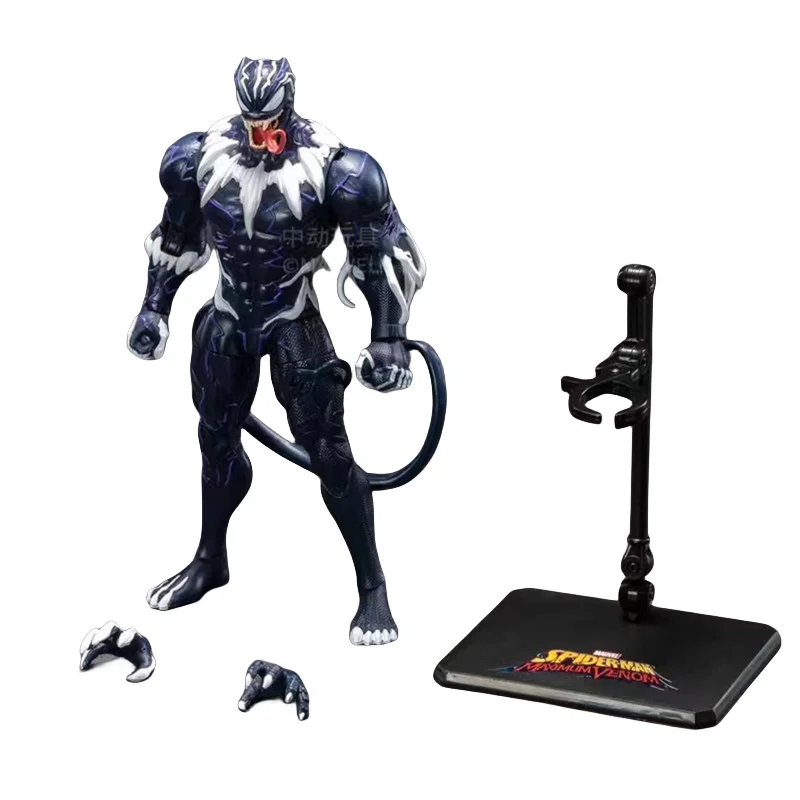 ZD Venom Carnage Black Panther legends Action Figure Captain America Joint Statue Model Doll Collectible kids for toys Gift