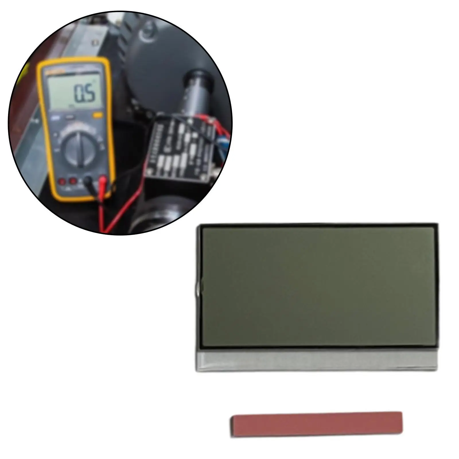 

Digital Multimeter LCD Screen Modification Professional Practical Replacement for 115C 116C 117C 15B+ 17B+ 18B+ 15B 17B 18B