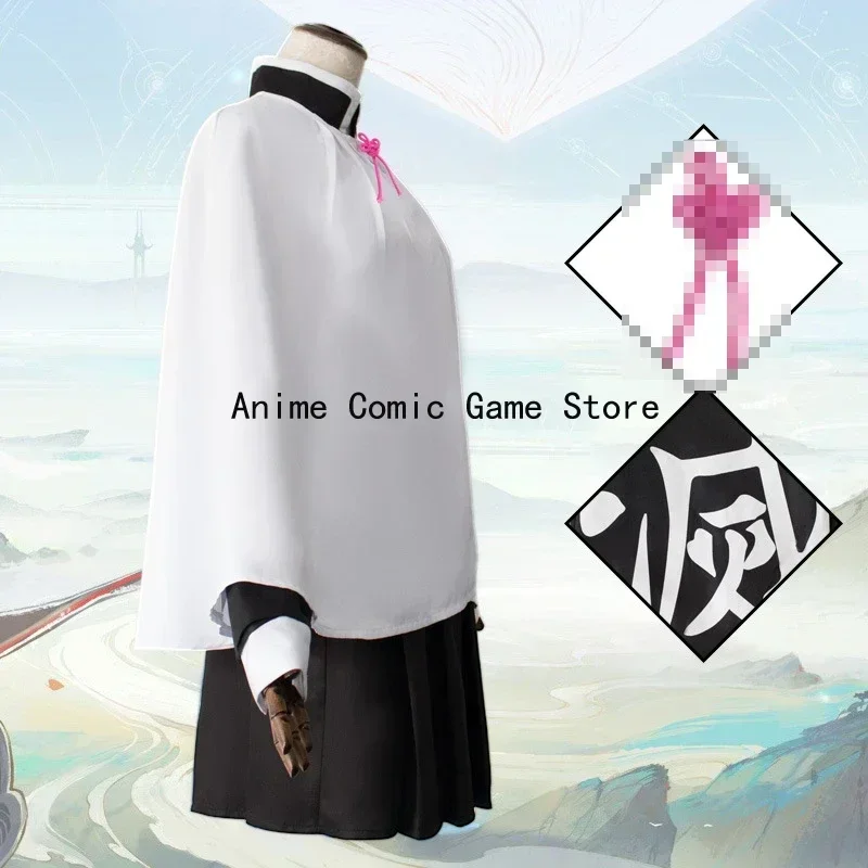 วิกชุดคอสเพลย์ผู้หญิง kanao tsuri สำหรับผู้หญิงหญิงสาว, คอสเพลย์อนิเมะ kimetsu