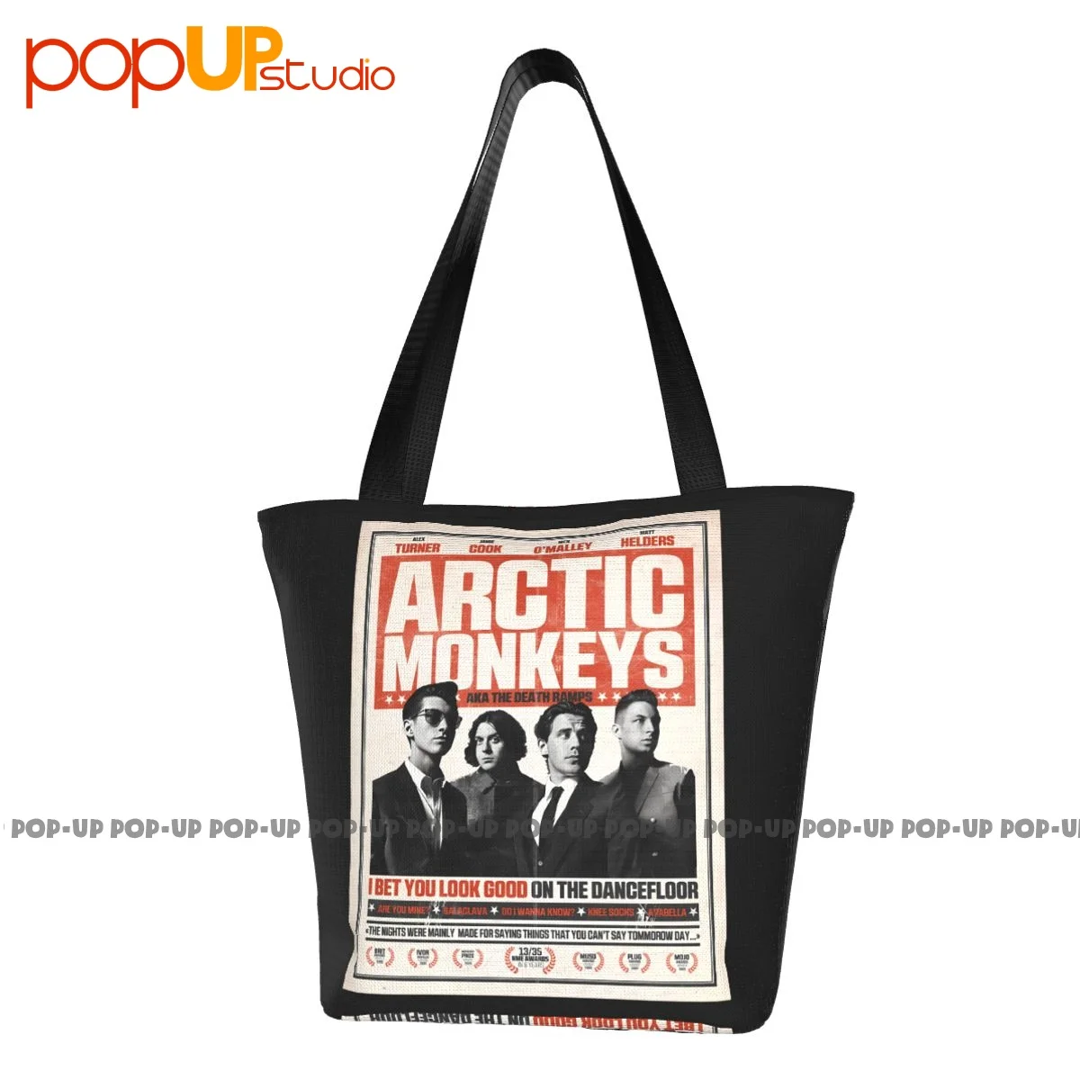 Arctic Monkeys Smoking Arctic Monkeys 2022 Tour Cute Handbags Portable Shopping Bag Tear-Resistant