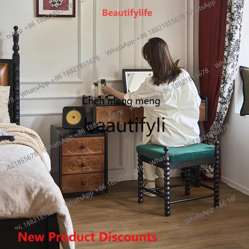 2003 Light luxury high-end makeup table, dresser, chest, integrated bedroom desk