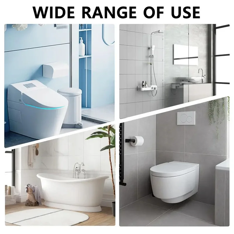 ABJN-Toilet Paper Holder For Bathroom Toilet Paper Holder With Drawer Wall Mounted Paper Roll Holder Double Layer Tissue Box