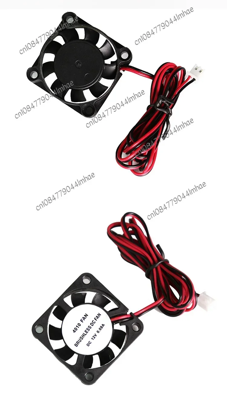 For 3D printer 30104010 mini cooling fan 12/24v extruder cooling radiator DIY accessories 5 pieces