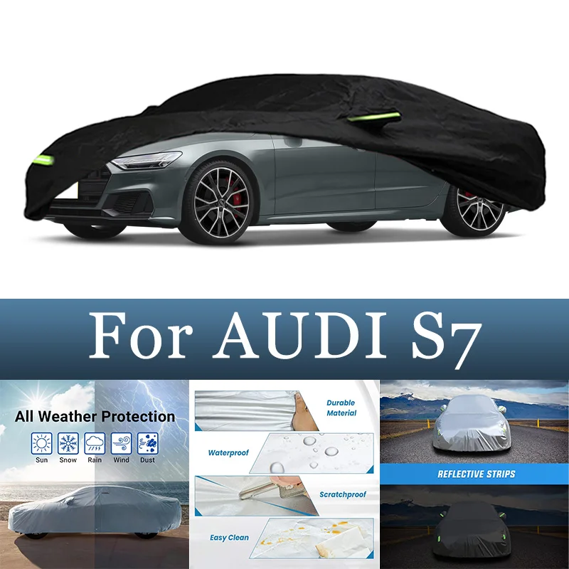 

For AUDI S7 Exterior Car Cover Outdoor Protection Full Car Covers Snow Cover Sunshade Waterproof Dustproof Accessories