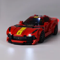 EASYLITE LED Light Set For Speed Champions 76914 Ferrari 812 Competizione Building Blocks DIY Toys No Model