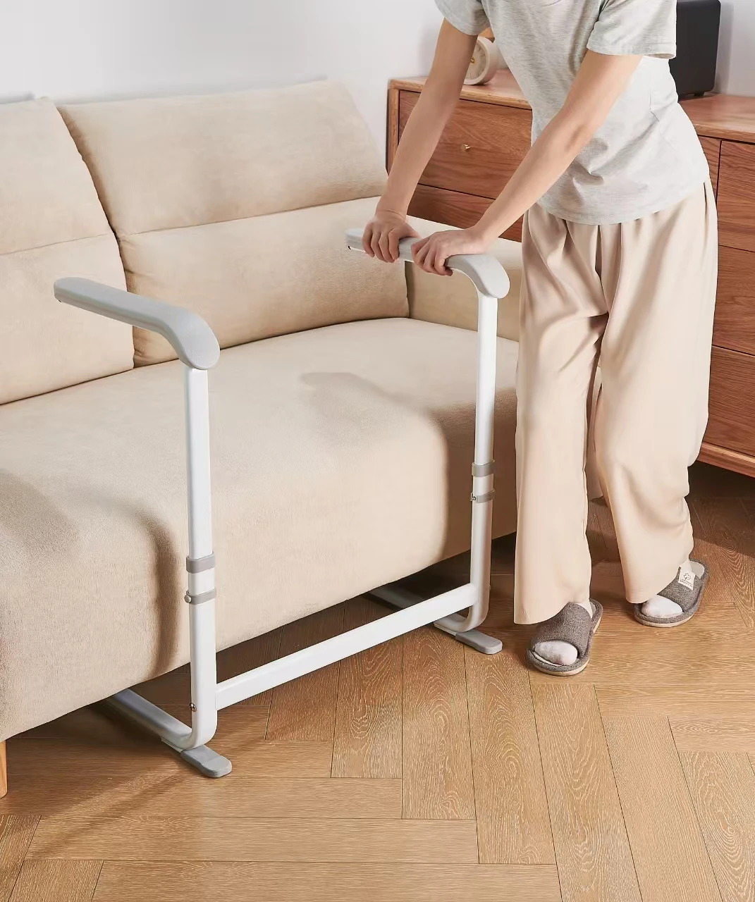 مصنع تصنيع منتجات رعاية المسنين قضيب إمساك درابزين لاستخدام الأريكة لكبار السن أو المعوقين #6