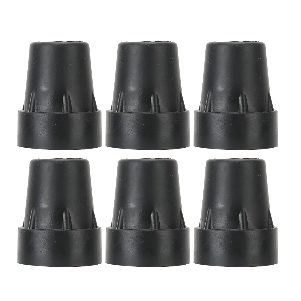Walking Stick Bottom Pads Anti‑Slip Walking Canes End Cover Tip Accessory Anti‑Slip Walking Canes Tip Walking Canes Tip
