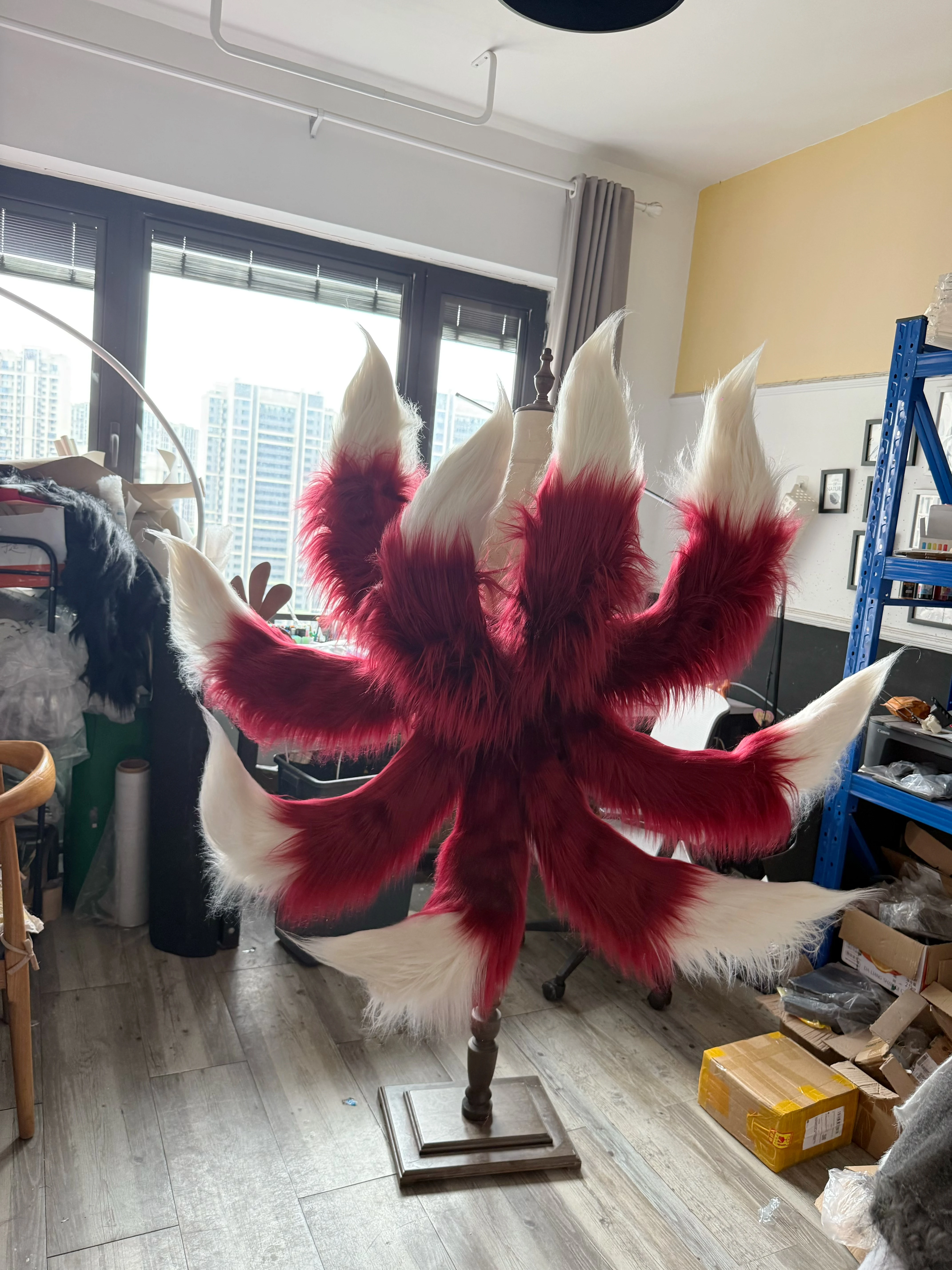 Guqingpei Tail Tit for Tat Cosplay Props Halloween Christmas Fancy Party Costumes Accessories