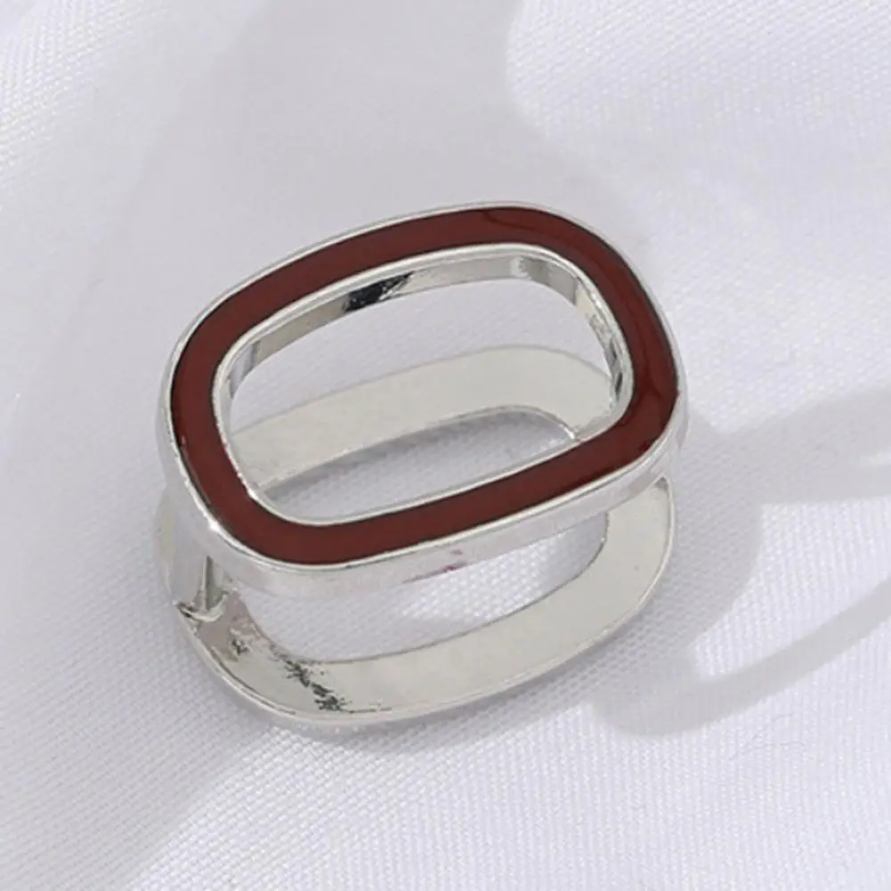 Premium Cachecol Inoxidável Anel, Xaile Fastener, Decoração Do Partido