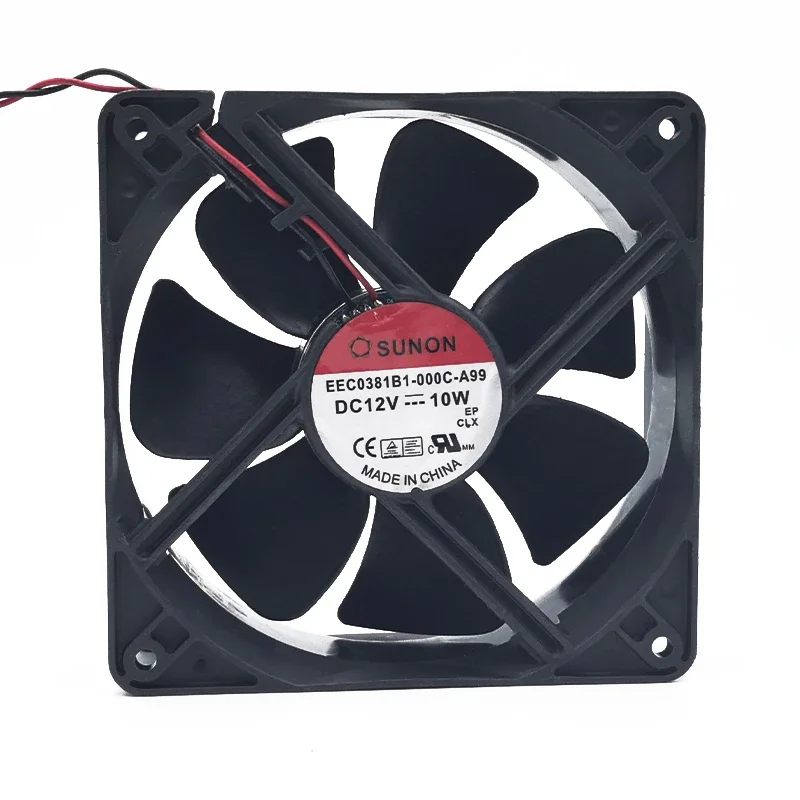 120+120*38MM SUNON Jianzhun 12038 12V 10W Maglev EEC0381B1-000C-A99 Silent Cooling Fan