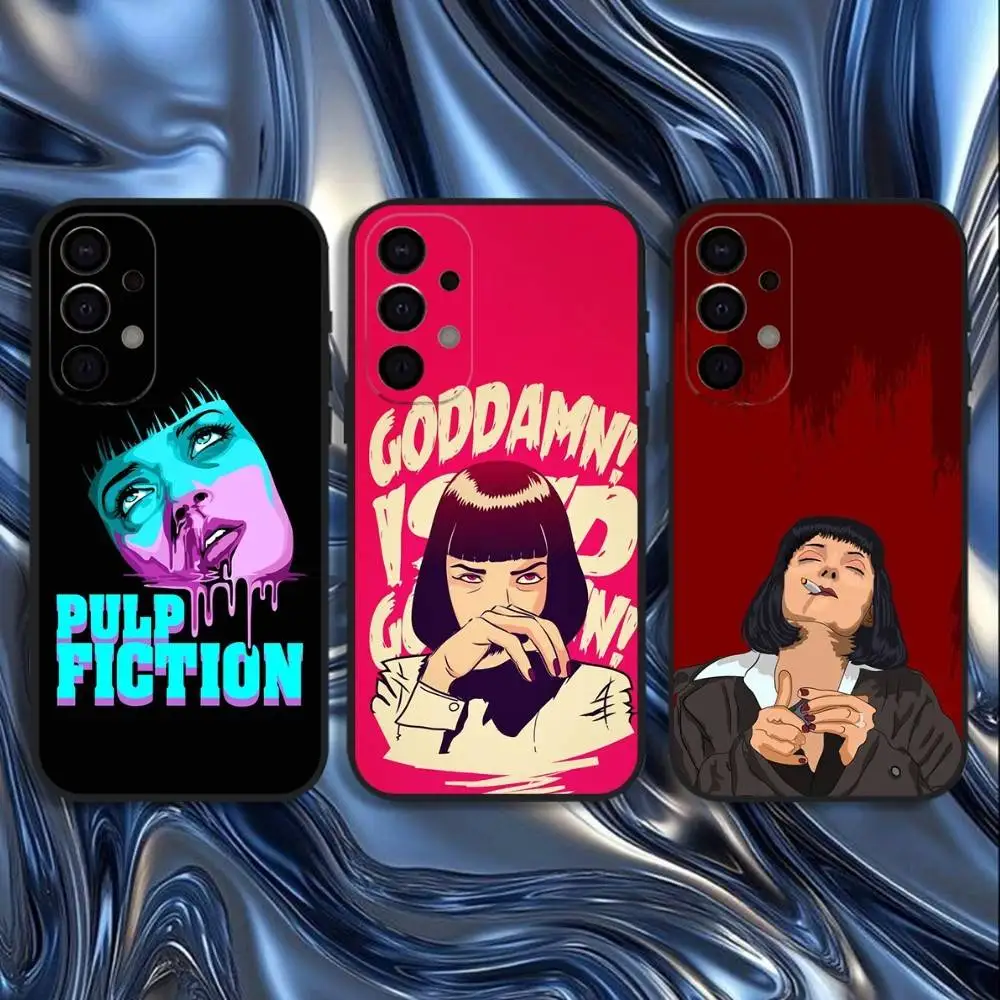

PULP FICTION Phone Case For Samsung S25,S24,S21,S22,S23,S30,Ultra,S20,Plus,Fe,Lite,5G Black Cover