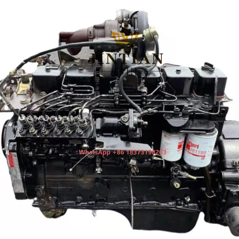 

Used Truck Engine 6BT High Quality 6BT Fuel Motor with Gearbox for Sale