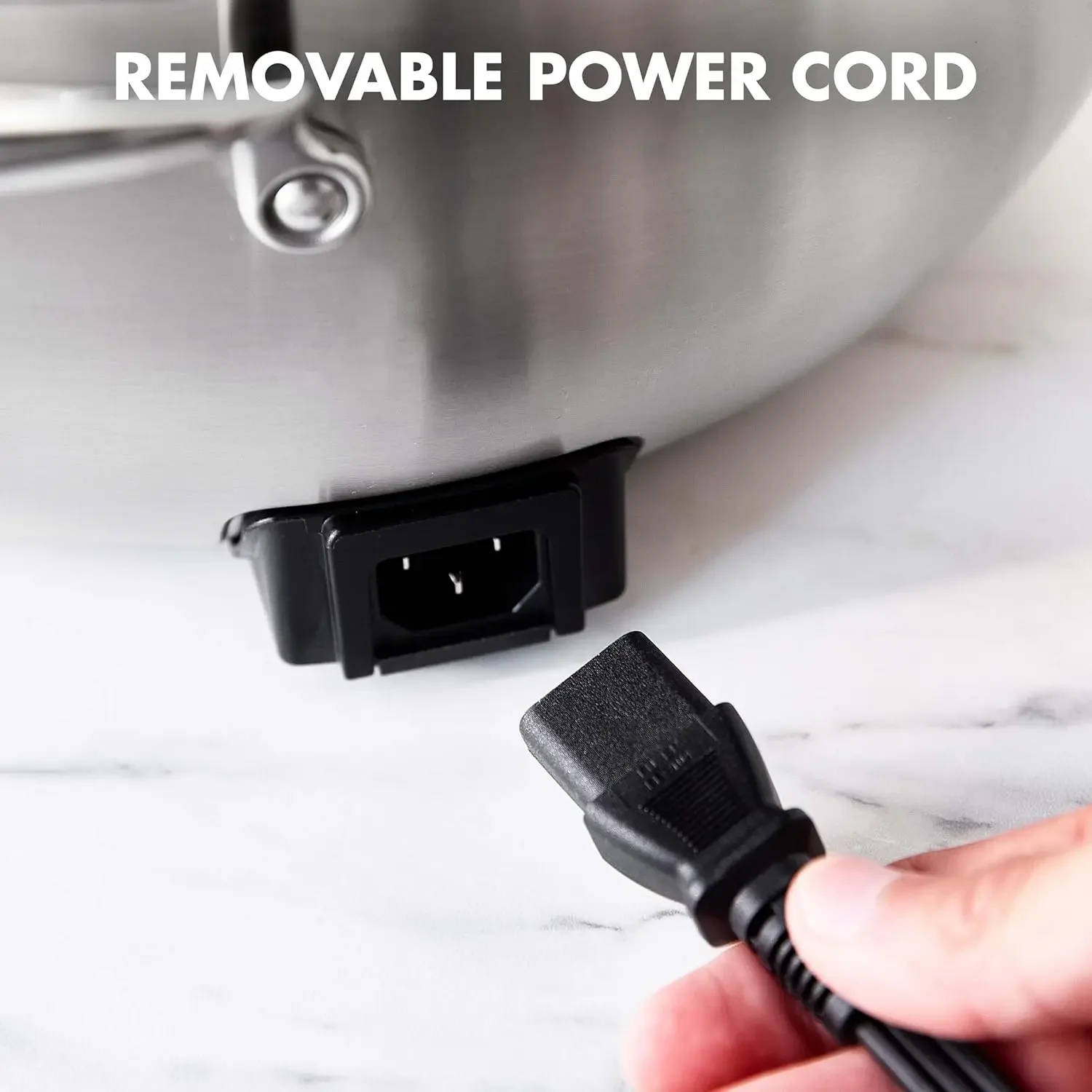 Elite 6QT elektrische Pfanne, Sear Saute Stir-Fry Cook Rice, gesunder Keramik-Antihaftbeschichtung, spülmaschinenfeste Teile, einfach zu verwendende LED-Anschlüsse