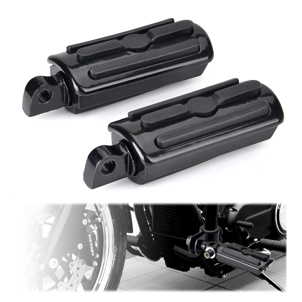 

Motorcycle 1.25" 32mm Adjustable CrashBar Highway Engine Guards Foot Pegs Footrest Mount Clamp Pedal For Harley Cafe Racer