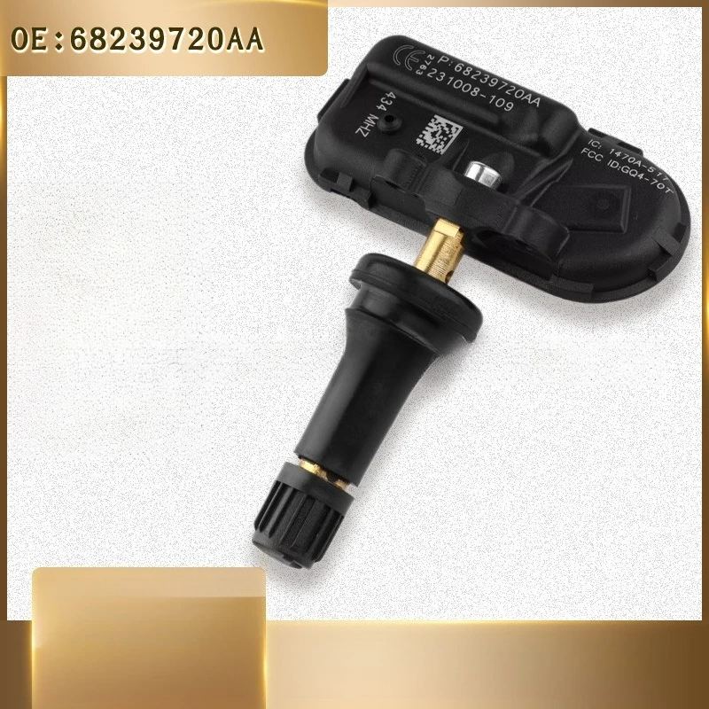 

68239720AA 4pcs Tire Pressure Sensor for Dodge MOPAR Liberty For 2014-2019 Jeep Cherokee KL 2014-2018 RAM 1500 2500 3500 4500