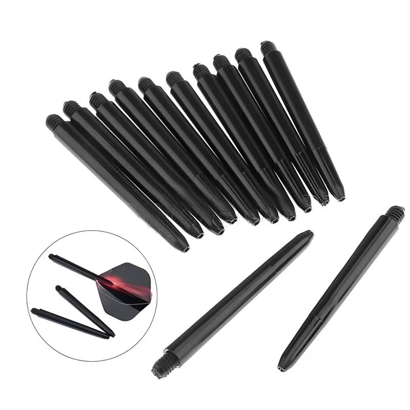 100pcs Plastic Nylon Dart Rod Is Not Easy To Break 2BA Bright Dart Rod Toughness Is Good for Exercise