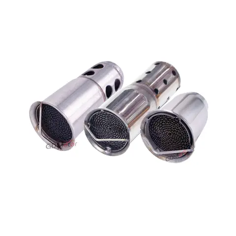오토바이 배기 소음기 머플러, 이스케이프 입구 머플러, db 킬 소음기, 소음 소리 촉매, 51mm, 61mm