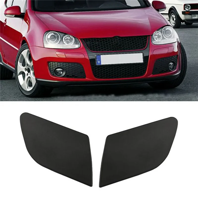 Imagem -04 - Bumper Farol Lavadora Bico Tampa Cap Direito Golf Mk5 Gt-i R32 Jetta Gli Coelho 1k5955110agru