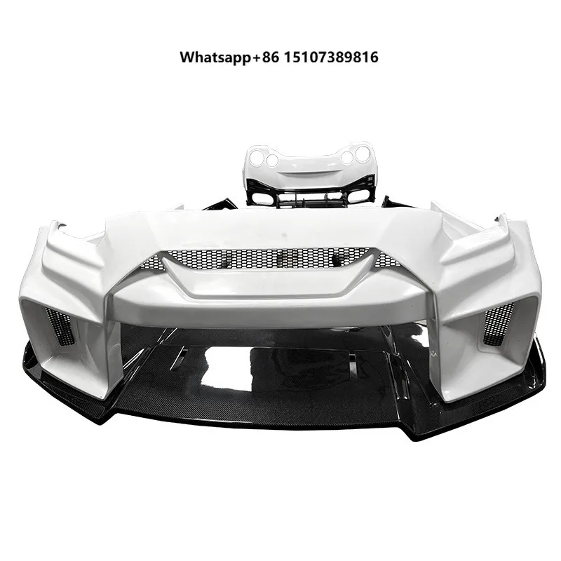 2020 New Style LB WORKS Carbon Fiber Bodykit for GTR R35 GTR lb Ver 3 Wide Body Kit Fiberglass+ Carbon Fiber
