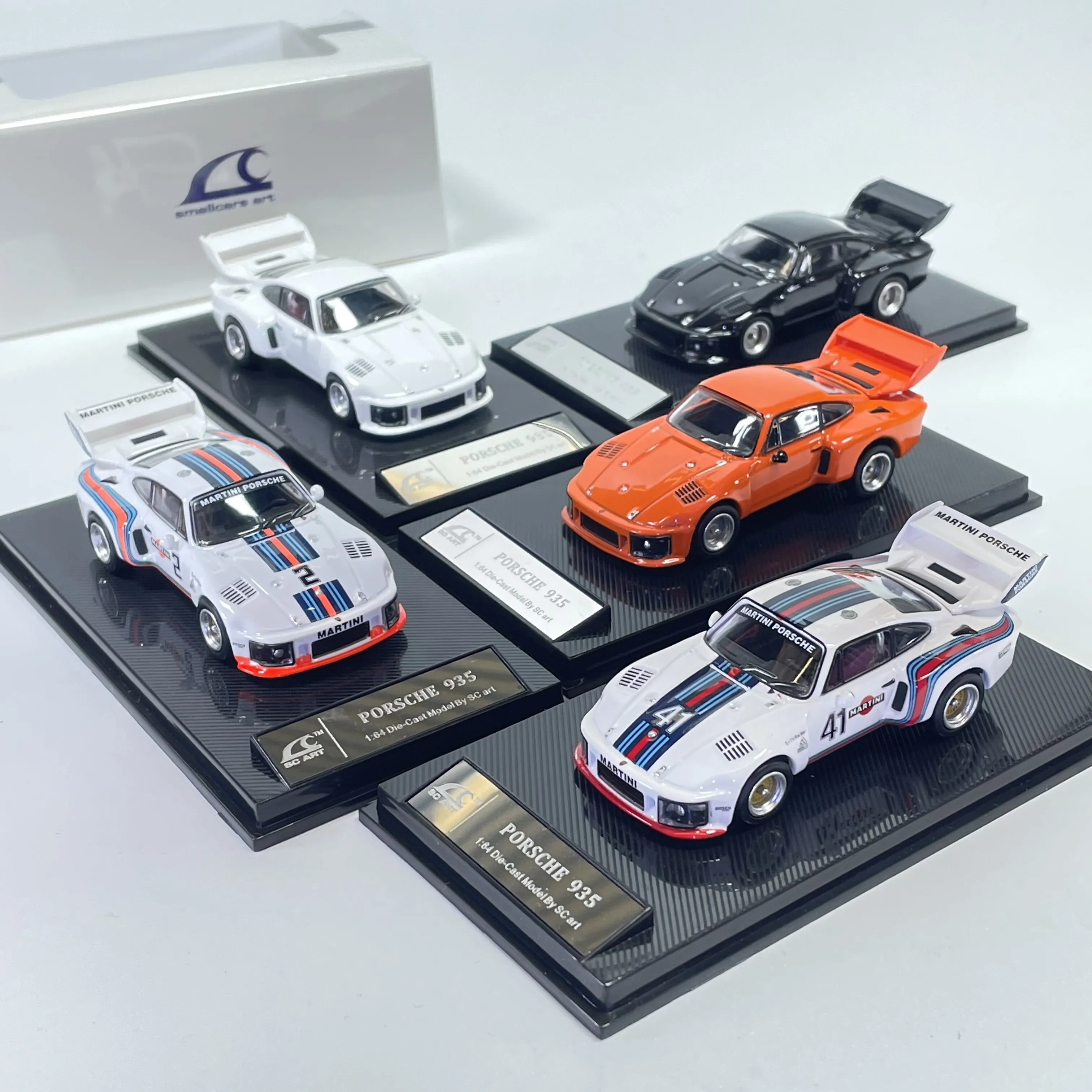 

SC 911 935 GT Spoiler 1:64 Alloy Car Model Simulation Ornament High-End Limited Collection