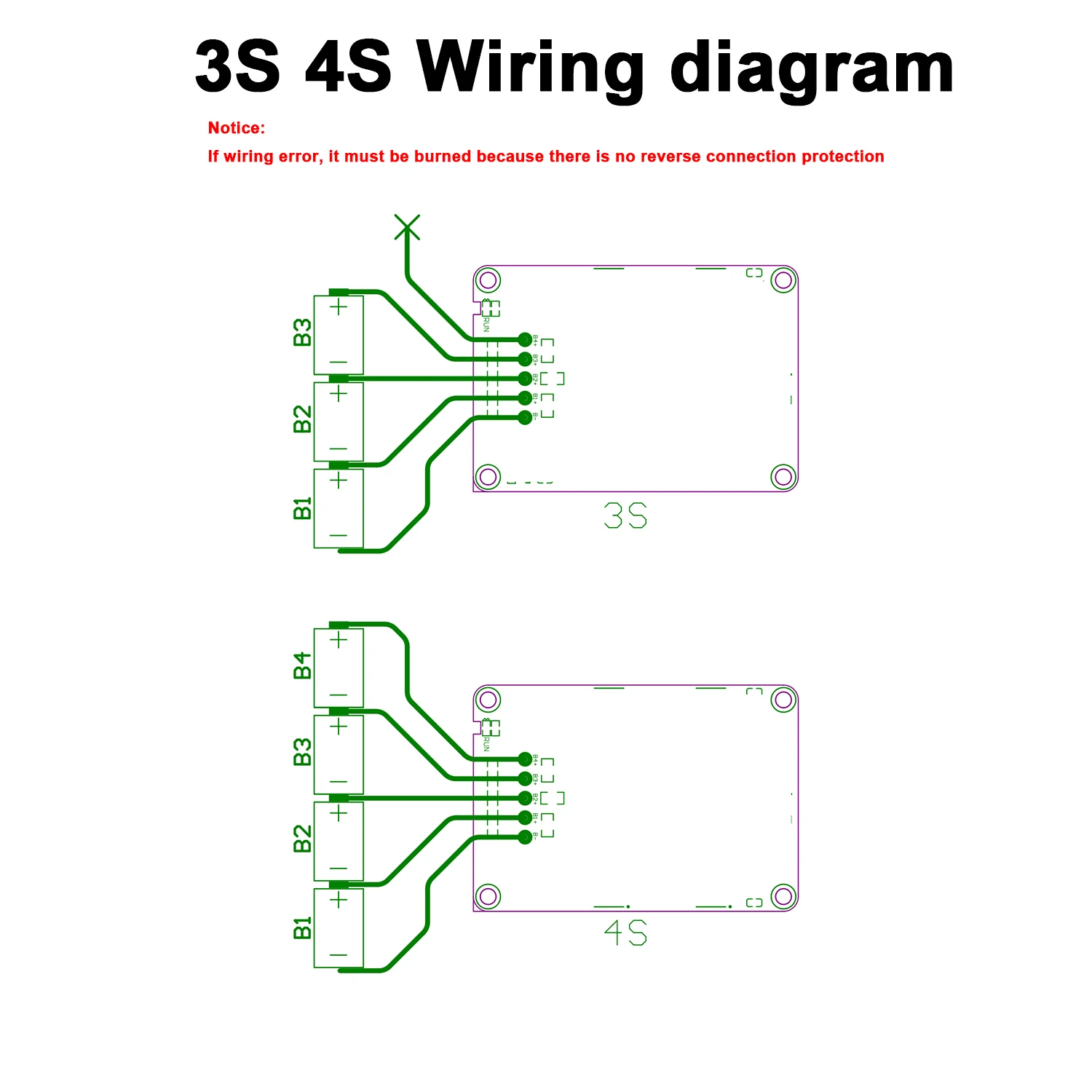 4S 3S 6A Active Equalizer Transformer Balancer Lifepo4 Li-ion Battery Energy Balance Cell 12V Electric CAR BMS Protection Board