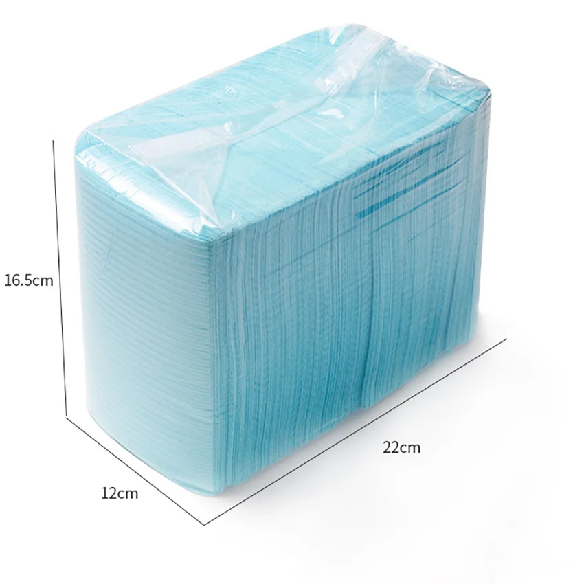 Disposable Nail Pads Beauty Table Pads Nail Polishing and Cleaning Pads Workbench Tablecloths 125 Pieces/Pack