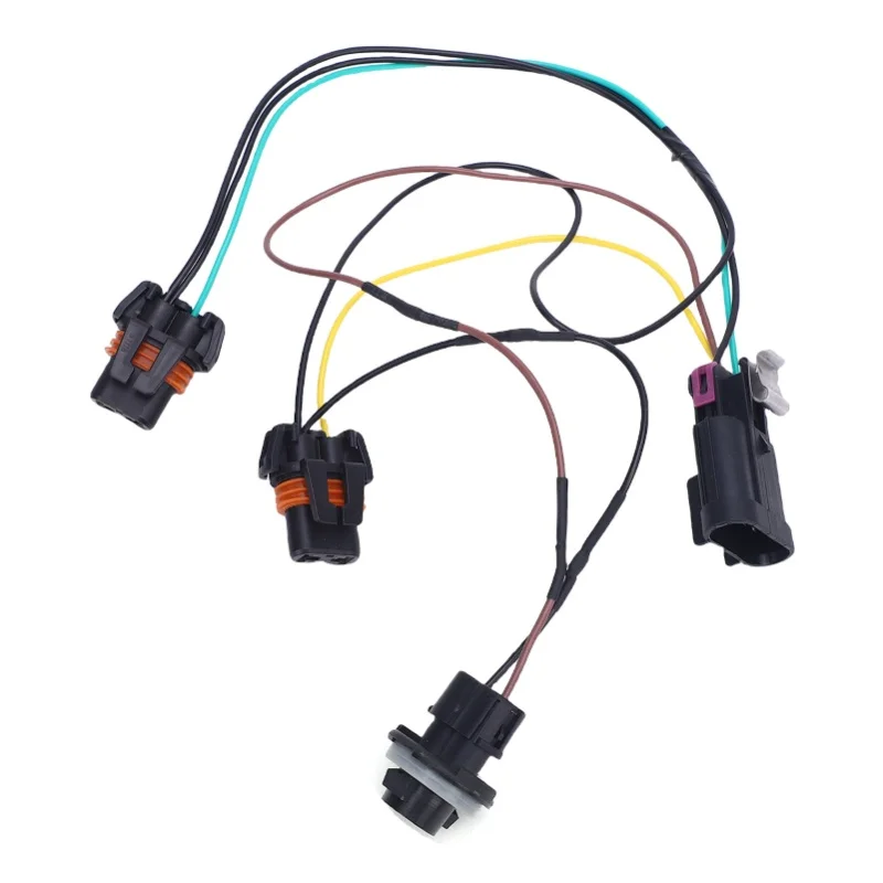 Headlight Wiring Harness Improved Lighting Performance Stable Connection 16530756 Replacement For Grand Prix 2004-2008