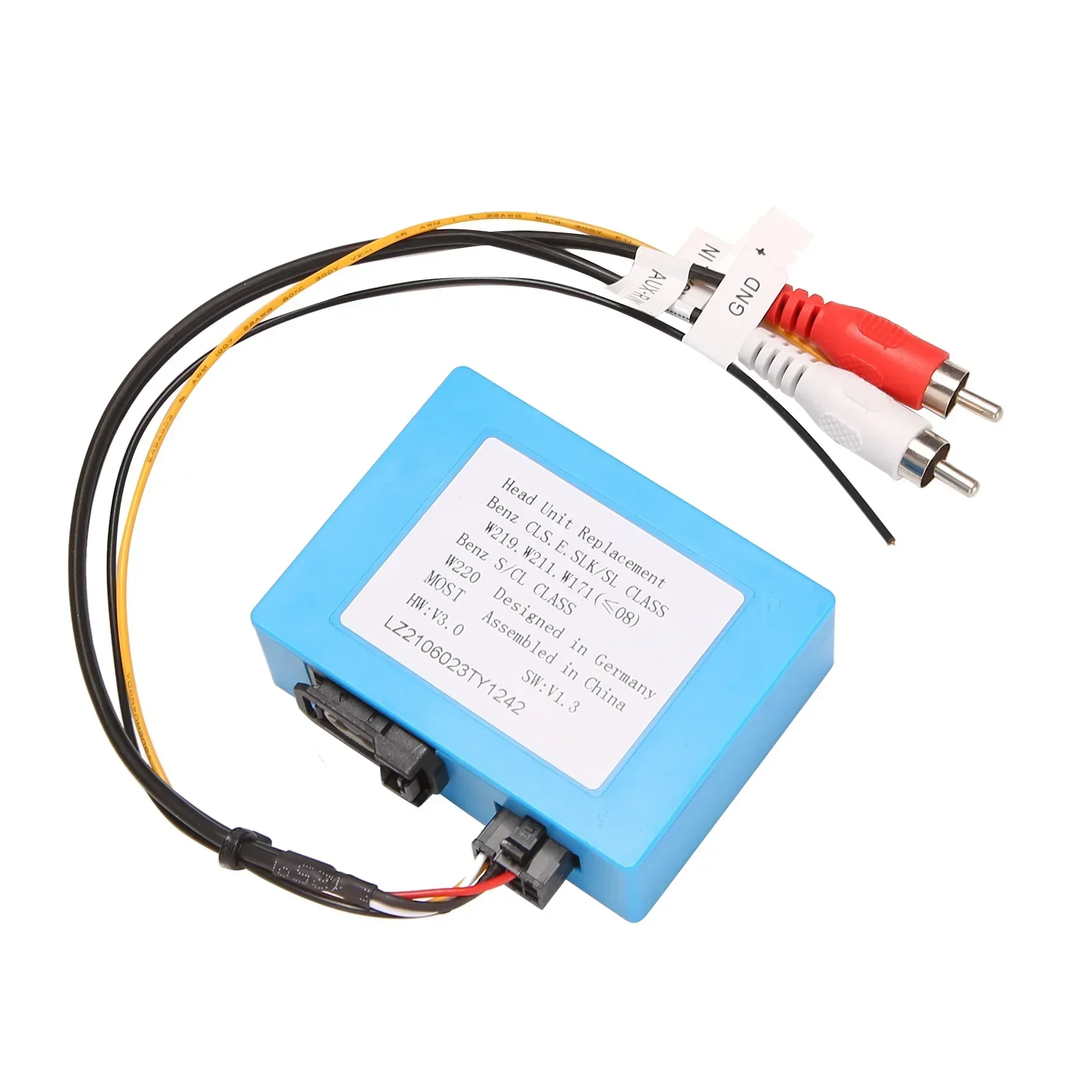 for Mercedes Benz CLS E CLASS W211 R CLASS R300 W251 Car Stereo Radio Optical Fiber Decoder Box