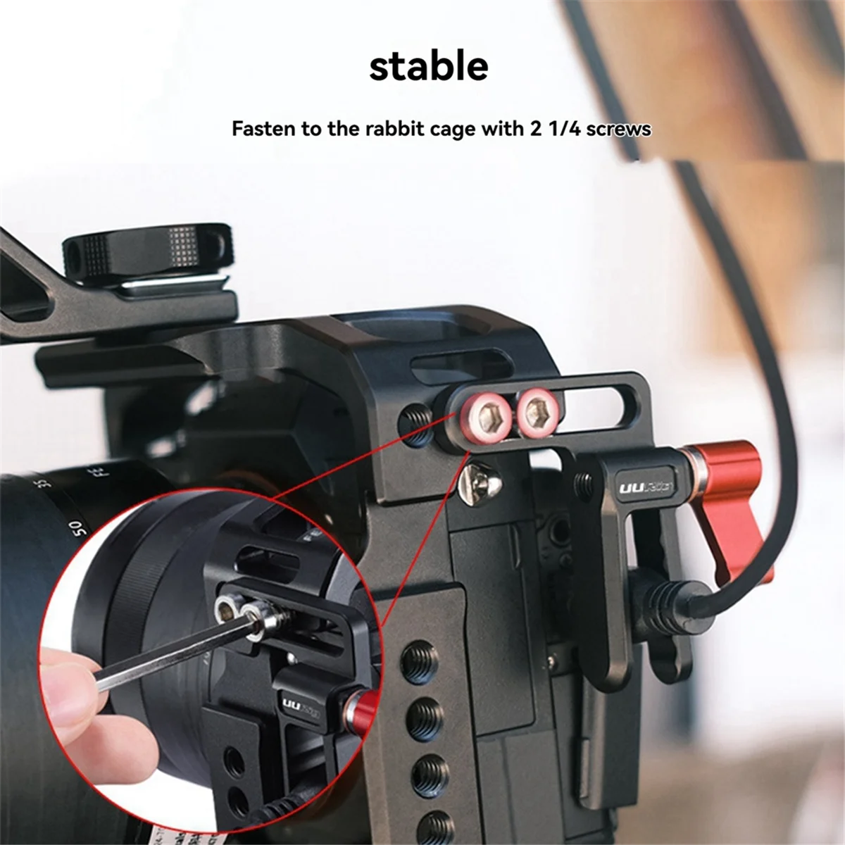 A07I R068 Зажим для кабеля в клетке для кабеля A72/A73 для камер DSLR/Micro-SD