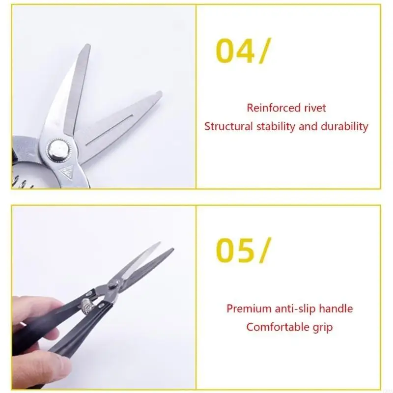 

Pruning Shears Strong Stainless Steel Garden Hand Secateurs Cutters Plant Tool