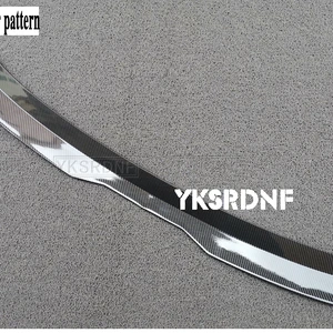 Universal ABS Plastic Car Tail, rear lip spoiler, Peugeot 308 GTI, 2015-2020, Hatchback 308 9 main sales rear diffuser Peugeot 308 - №8