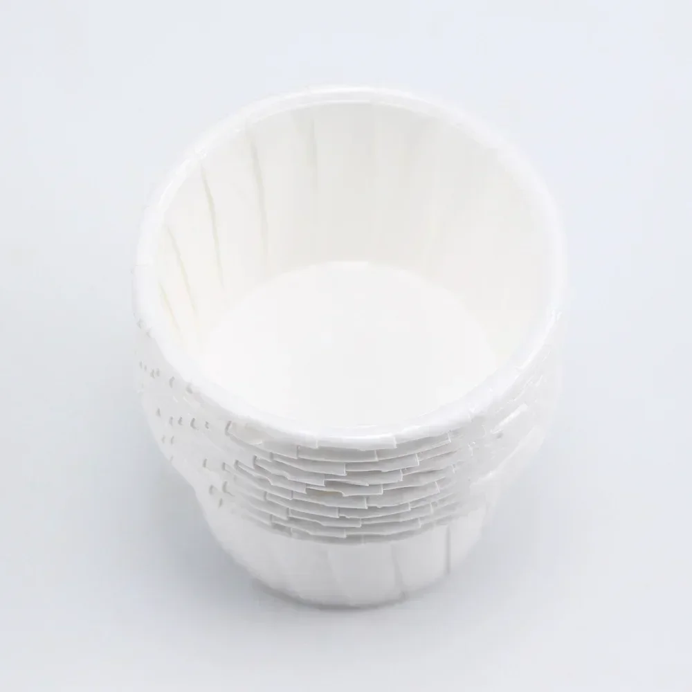 10/100Pcs Hair Removal Wax Bean Container Paper Cup Nose Face Bowl Melting Organizer