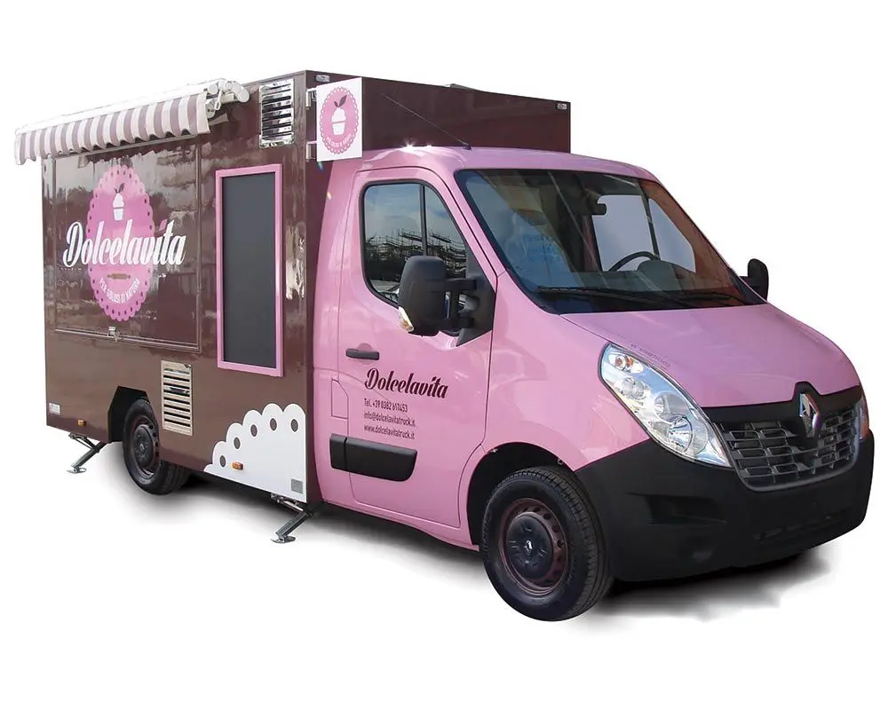 Buy Dessert Mobile Hot Food Trucks Beverage Hot Storage Truck Mobile Food truck For Sale